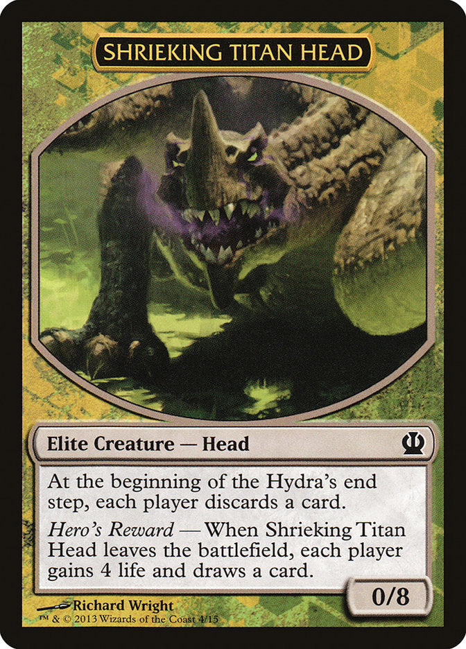 Shrieking Titan Head [Theros Face the Hydra] | Black Swamp Games
