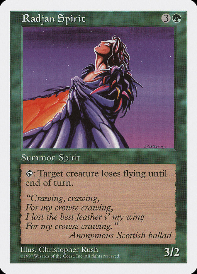 Radjan Spirit [Fifth Edition] | Black Swamp Games