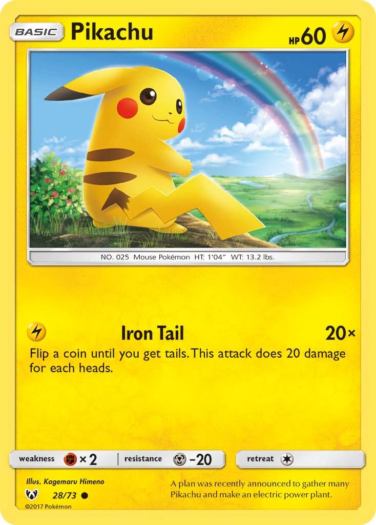 Pikachu (28/73) (Water Web Holo) [Miscellaneous Cards] | Black Swamp Games