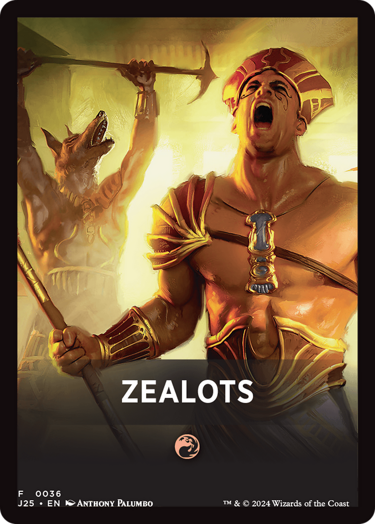 Zealots Theme Card [Foundations Jumpstart Front Cards] | Black Swamp Games