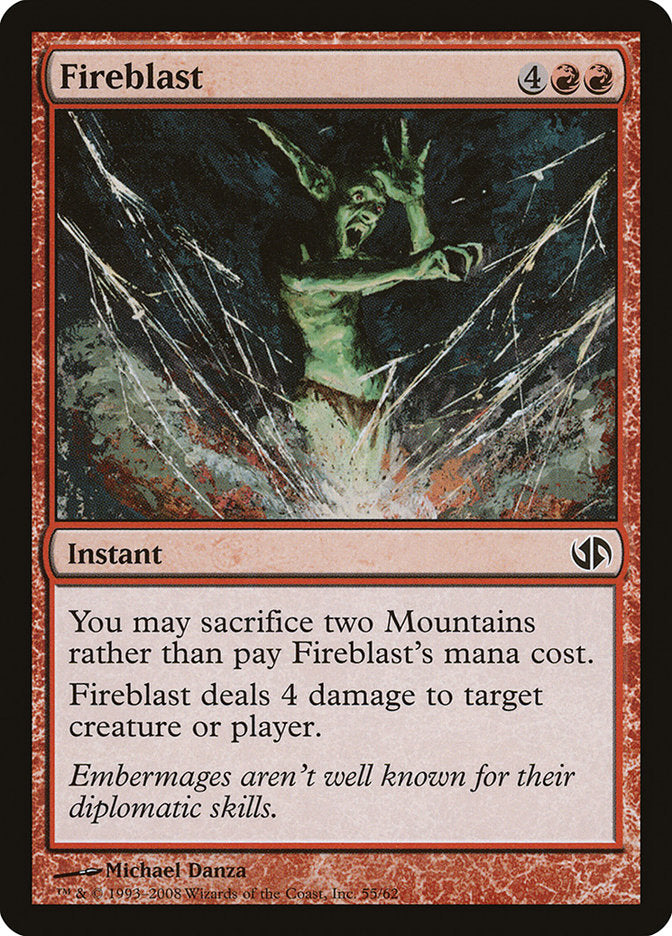Fireblast [Duel Decks: Jace vs. Chandra] | Black Swamp Games