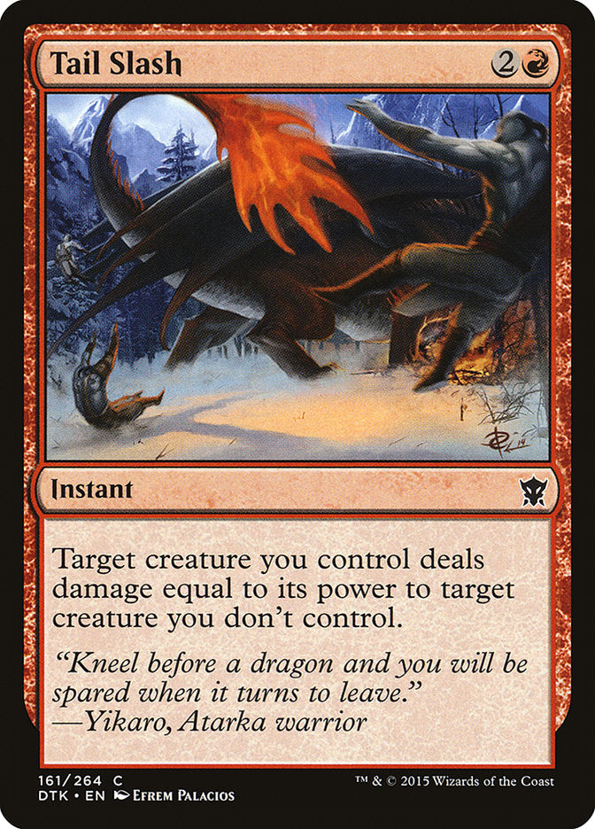 Tail Slash [Dragons of Tarkir] | Black Swamp Games