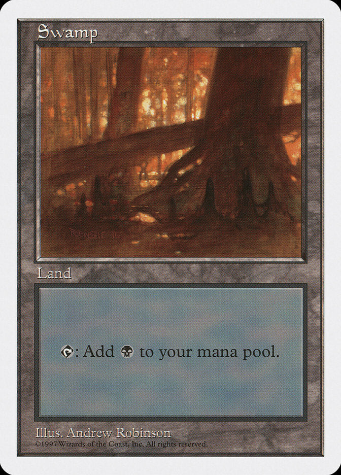Swamp (440) [Fifth Edition] | Black Swamp Games