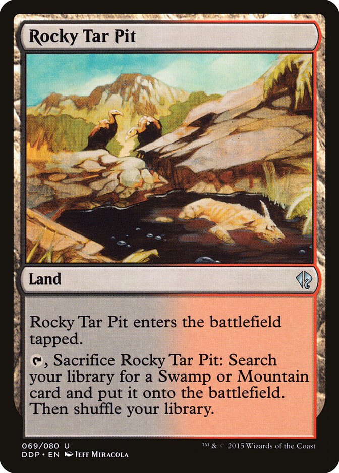 Rocky Tar Pit [Duel Decks: Zendikar vs. Eldrazi] | Black Swamp Games