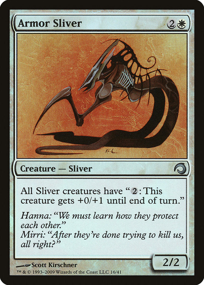 Armor Sliver [Premium Deck Series: Slivers] | Black Swamp Games