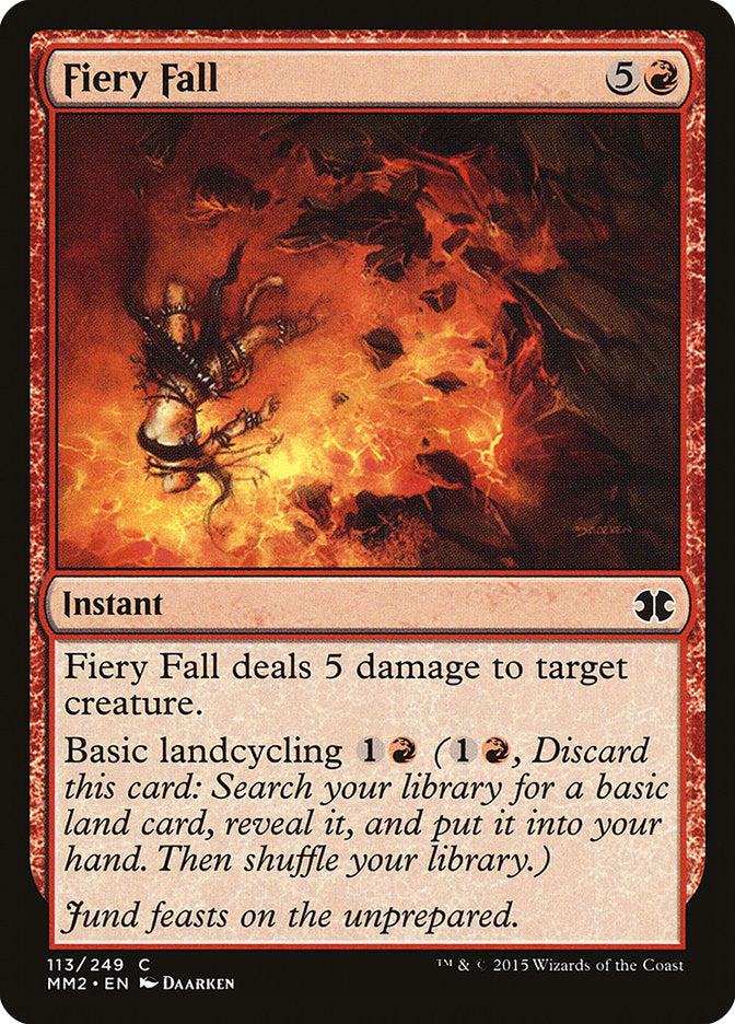 Fiery Fall [Modern Masters 2015] | Black Swamp Games