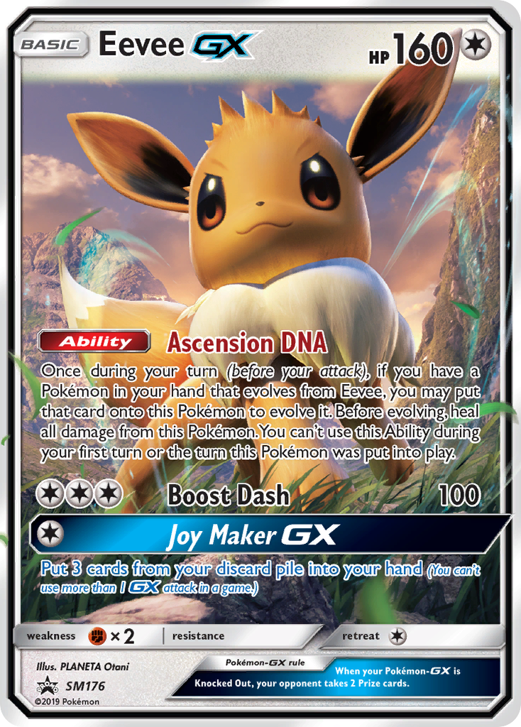 Eevee GX (SM176) [Sun & Moon: Black Star Promos] | Black Swamp Games