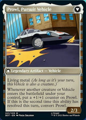 Prowl, Stoic Strategist // Prowl, Pursuit Vehicle [Transformers] | Black Swamp Games