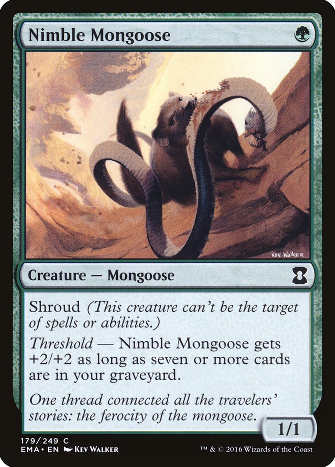 Nimble Mongoose [Eternal Masters] | Black Swamp Games