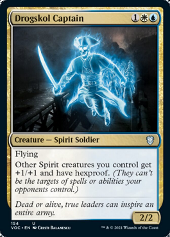 Drogskol Captain [Innistrad: Crimson Vow Commander] | Black Swamp Games