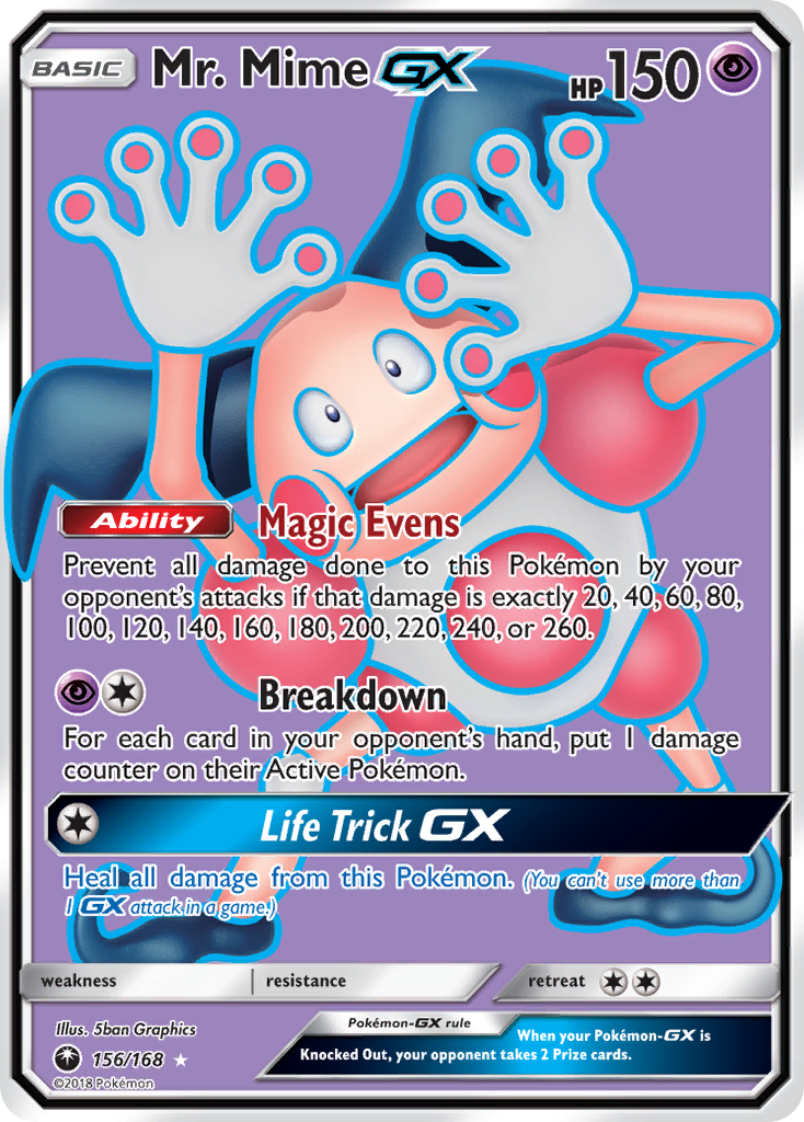 Mr. Mime GX (156/168) [Sun & Moon: Celestial Storm] | Black Swamp Games