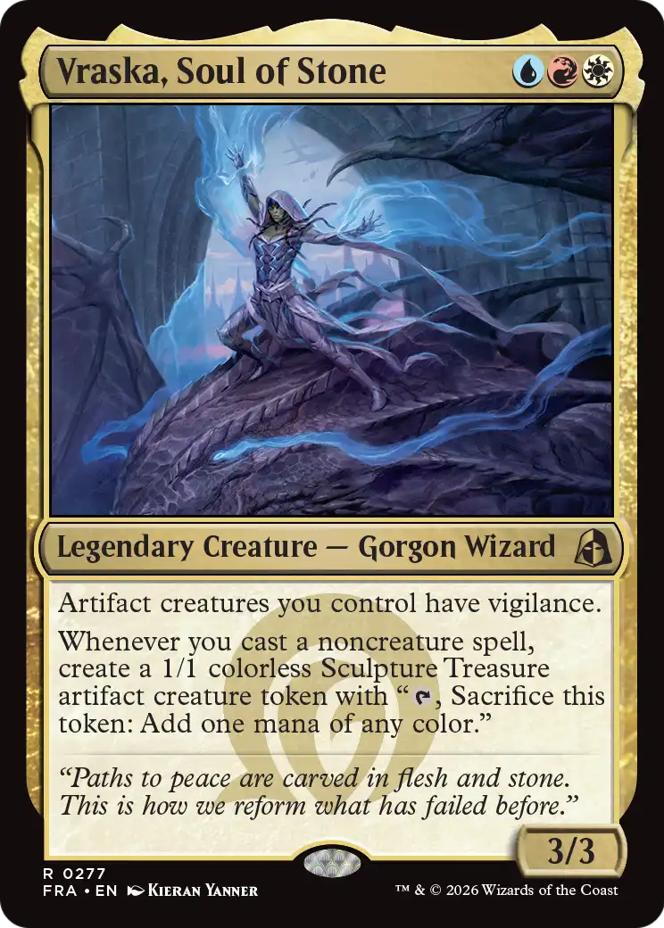 Vraska, Soul of Stone [Reality Fracture] | Black Swamp Games