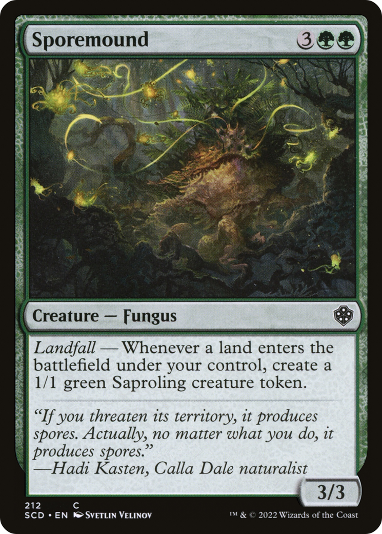 Sporemound [Starter Commander Decks] | Black Swamp Games