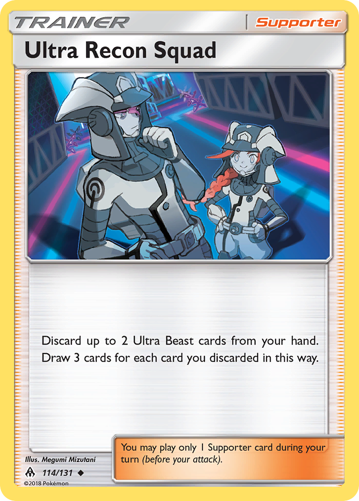 Ultra Recon Squad (114/131) [Sun & Moon: Forbidden Light] | Black Swamp Games