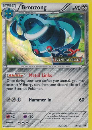 Bronzong (XY21) (Staff) [XY: Black Star Promos] | Black Swamp Games