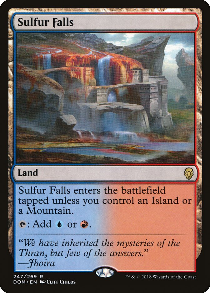 Sulfur Falls [Dominaria] | Black Swamp Games