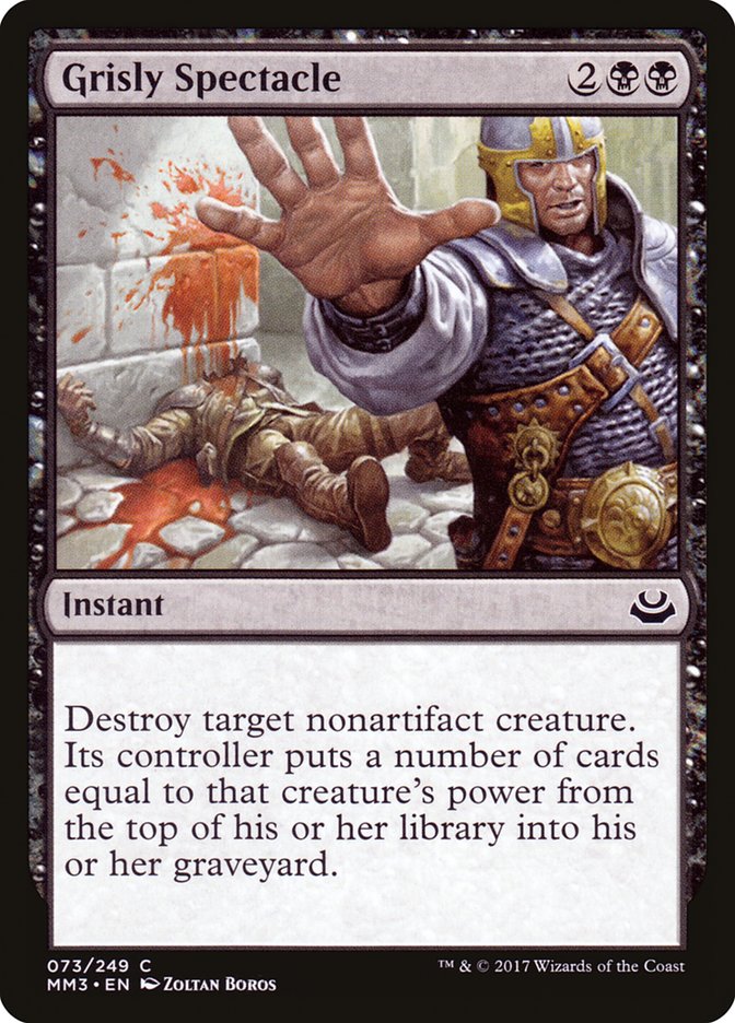 Grisly Spectacle [Modern Masters 2017] | Black Swamp Games
