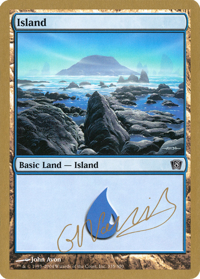 Island (gn335) (Gabriel Nassif) [World Championship Decks 2004] | Black Swamp Games