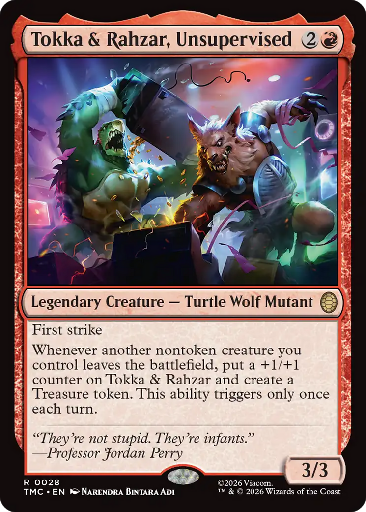 Tokka & Rahzar, Unsupervised [Teenage Mutant Ninja Turtles Commander] | Black Swamp Games
