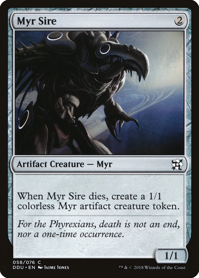 Myr Sire [Duel Decks: Elves vs. Inventors] | Black Swamp Games
