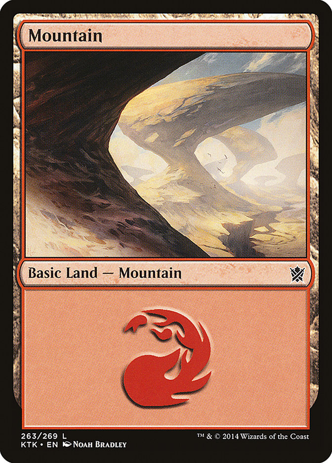 Mountain (263) [Khans of Tarkir] | Black Swamp Games