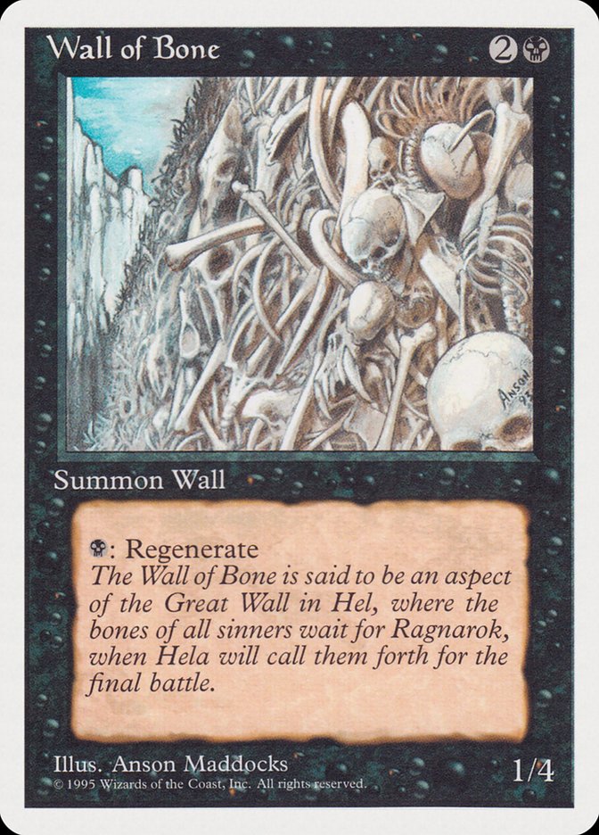 Wall of Bone [Rivals Quick Start Set] | Black Swamp Games