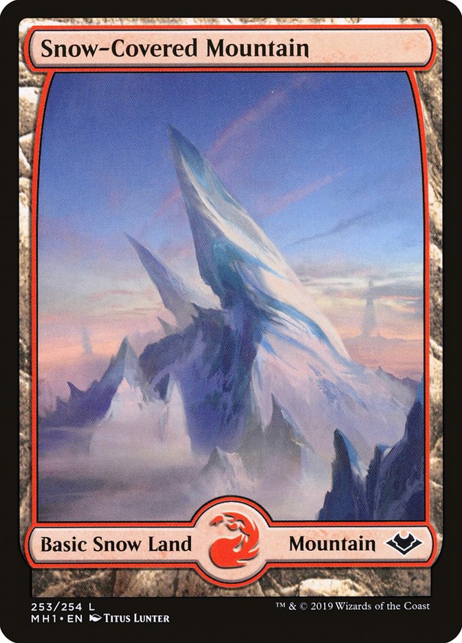 Snow-Covered Mountain [Modern Horizons] | Black Swamp Games