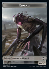 Eldrazi // Human Soldier Double-Sided Token [Streets of New Capenna Commander Tokens] | Black Swamp Games