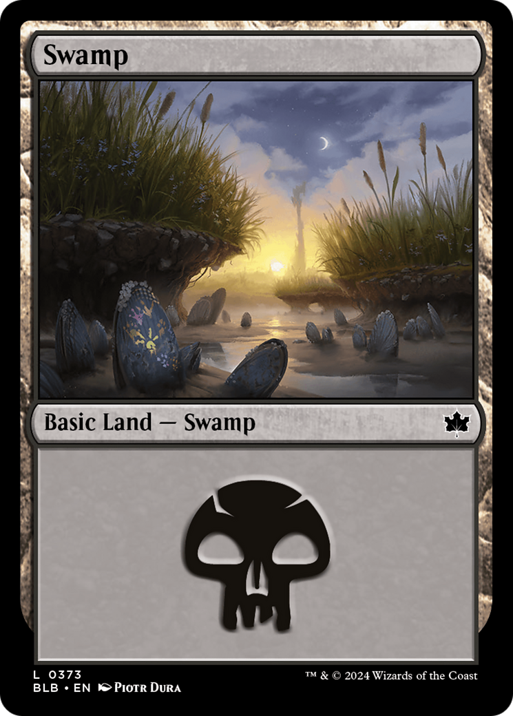 Swamp (0373) [Bloomburrow] | Black Swamp Games