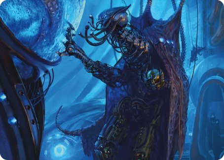 Atmosphere Surgeon Art Card [Phyrexia: All Will Be One Art Series] | Black Swamp Games