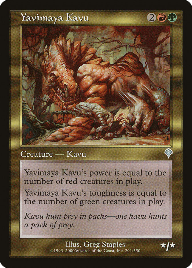 Yavimaya Kavu [Invasion] | Black Swamp Games