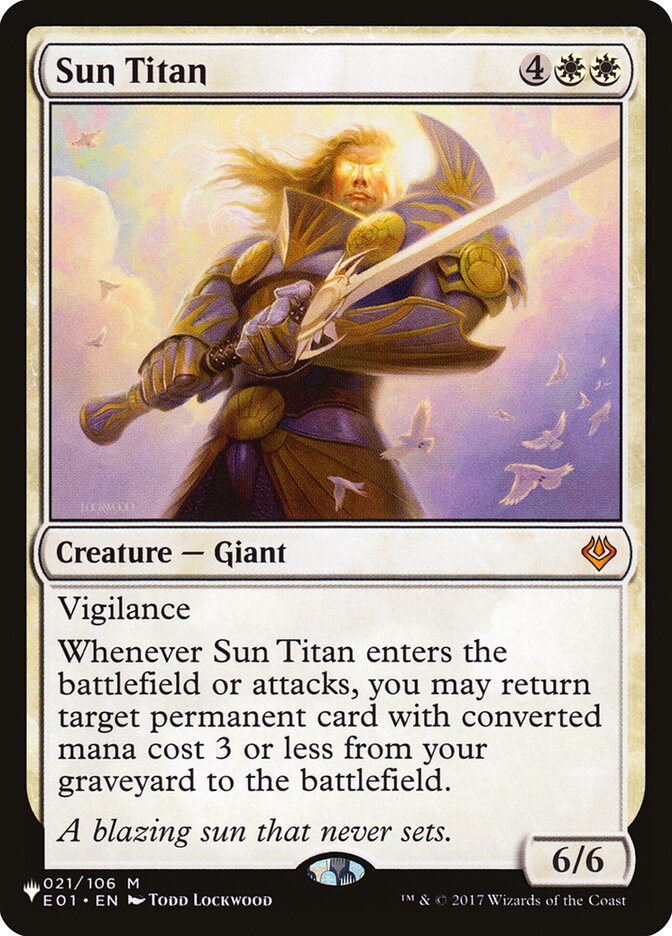 Sun Titan [The List] | Black Swamp Games