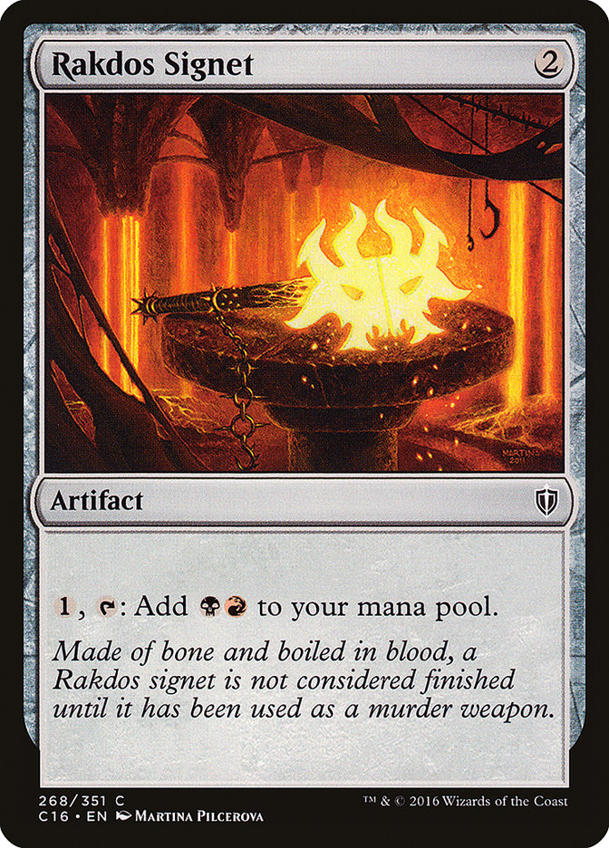 Rakdos Signet [Commander 2016] | Black Swamp Games