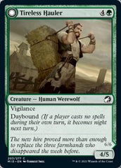 Tireless Hauler // Dire-Strain Brawler [Innistrad: Midnight Hunt] | Black Swamp Games