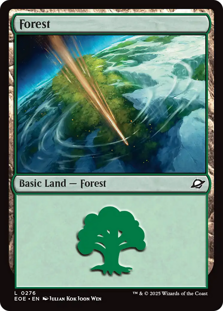 Forest (0276) [Edge of Eternities] | Black Swamp Games
