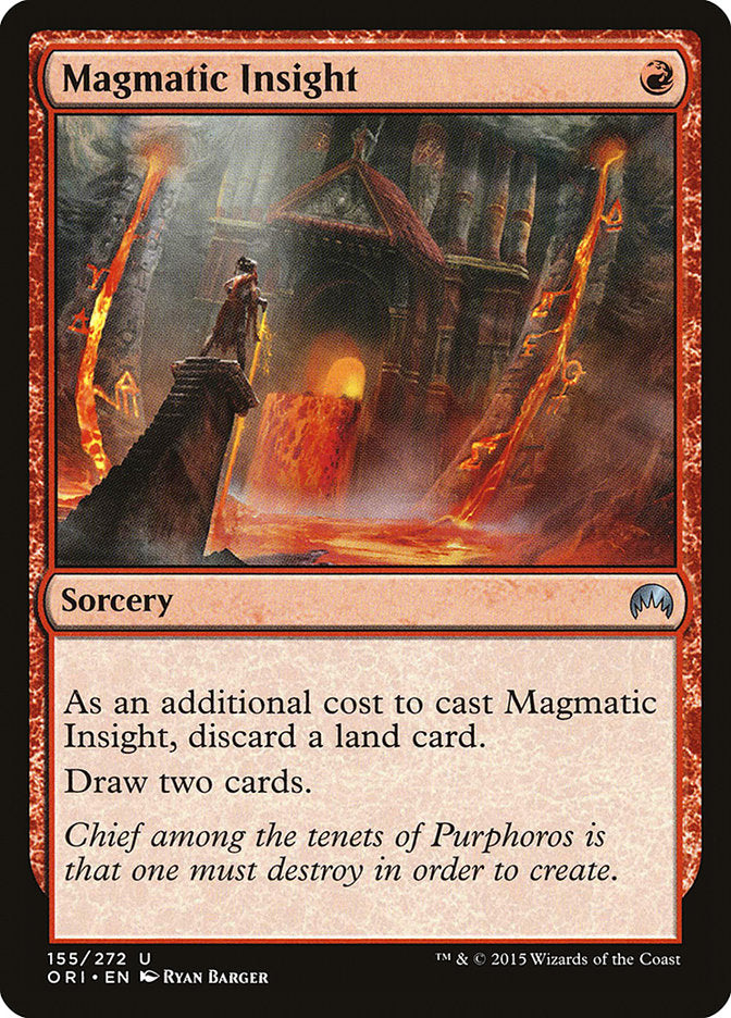 Magmatic Insight [Magic Origins] | Black Swamp Games