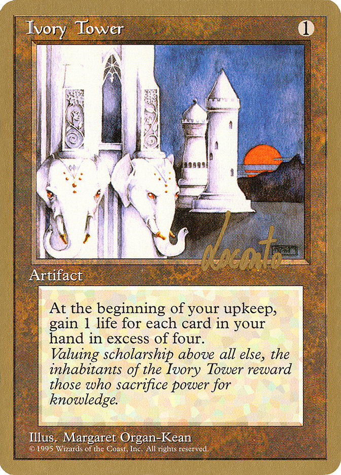 Ivory Tower (Michael Loconto) [Pro Tour Collector Set] | Black Swamp Games