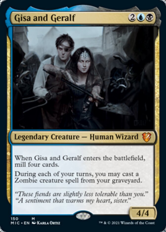 Gisa and Geralf [Innistrad: Midnight Hunt Commander] | Black Swamp Games