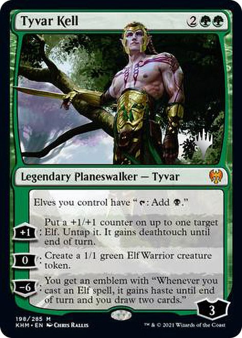 Tyvar Kell (Promo Pack) [Kaldheim Promos] | Black Swamp Games