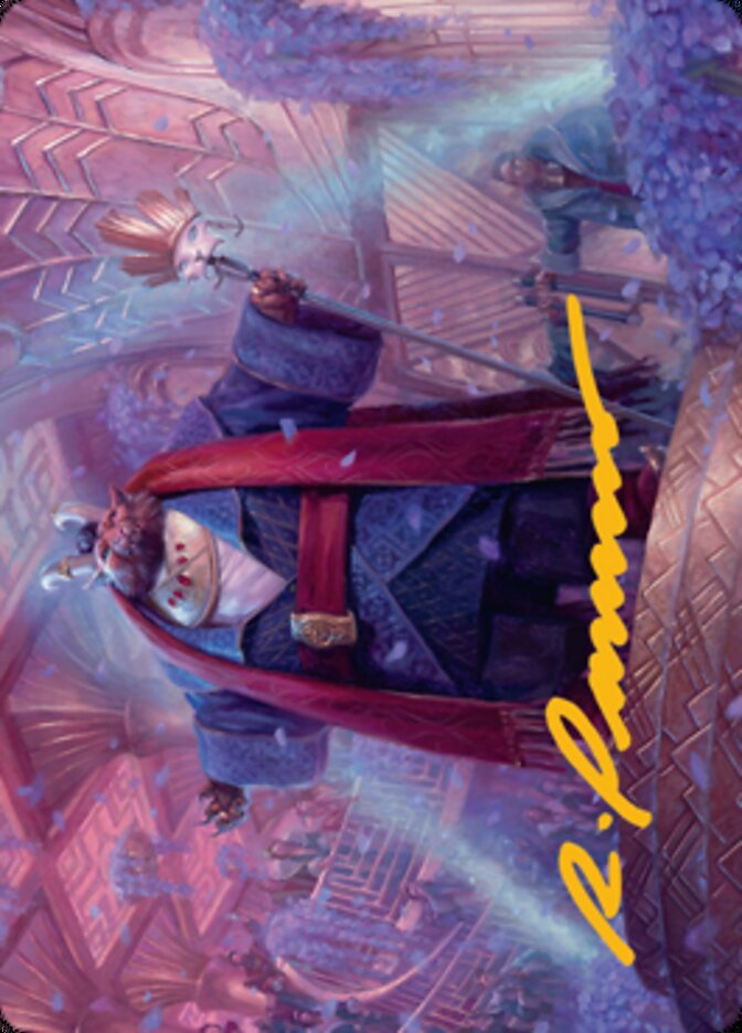 Jetmir, Nexus of Revels 1 Art Card (Gold-Stamped Signature) [Streets of New Capenna Art Series] | Black Swamp Games