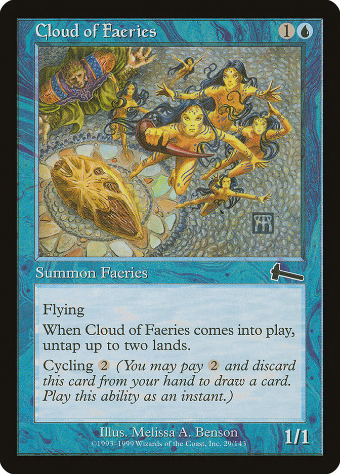 Cloud of Faeries [Urza's Legacy] | Black Swamp Games