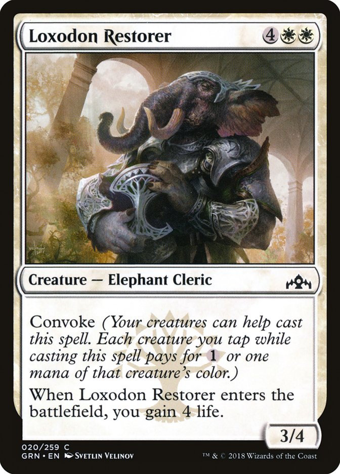 Loxodon Restorer [Guilds of Ravnica] | Black Swamp Games