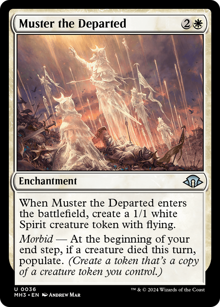 Muster the Departed [Modern Horizons 3] | Black Swamp Games