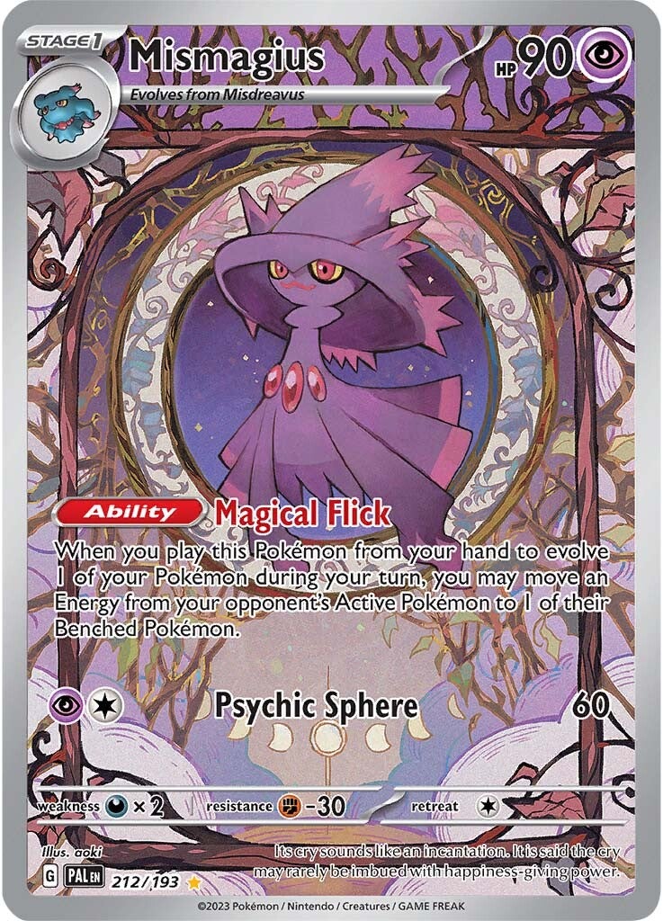 Mismagius (212/193) [Scarlet & Violet: Paldea Evolved] | Black Swamp Games