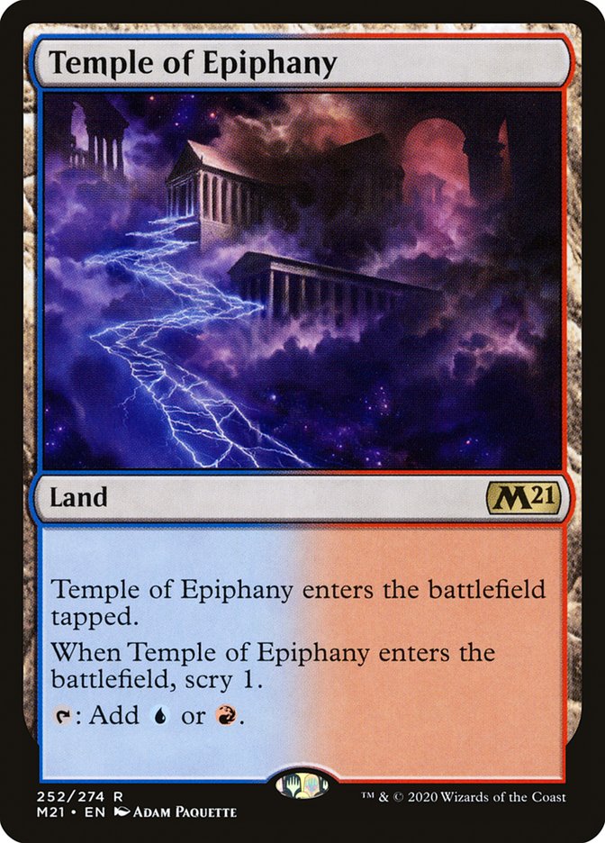 Temple of Epiphany [Core Set 2021] | Black Swamp Games