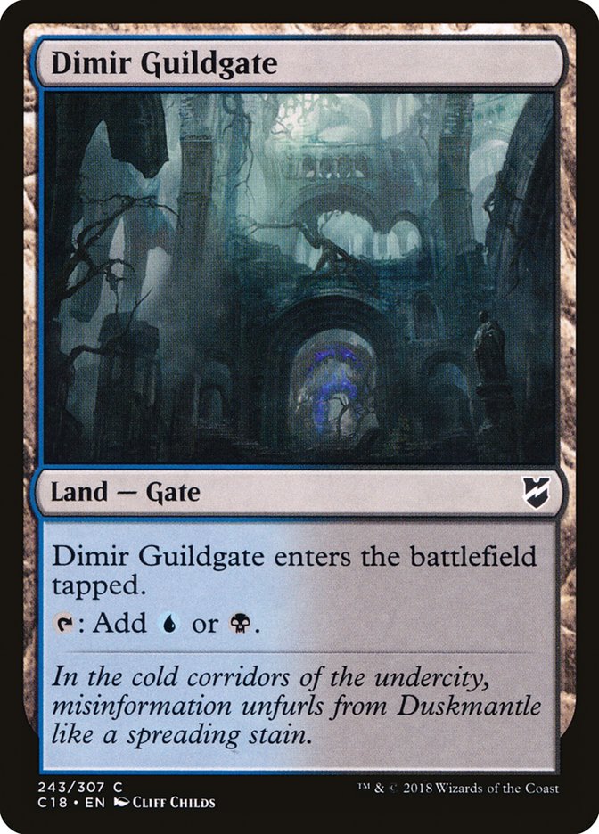 Dimir Guildgate [Commander 2018] | Black Swamp Games