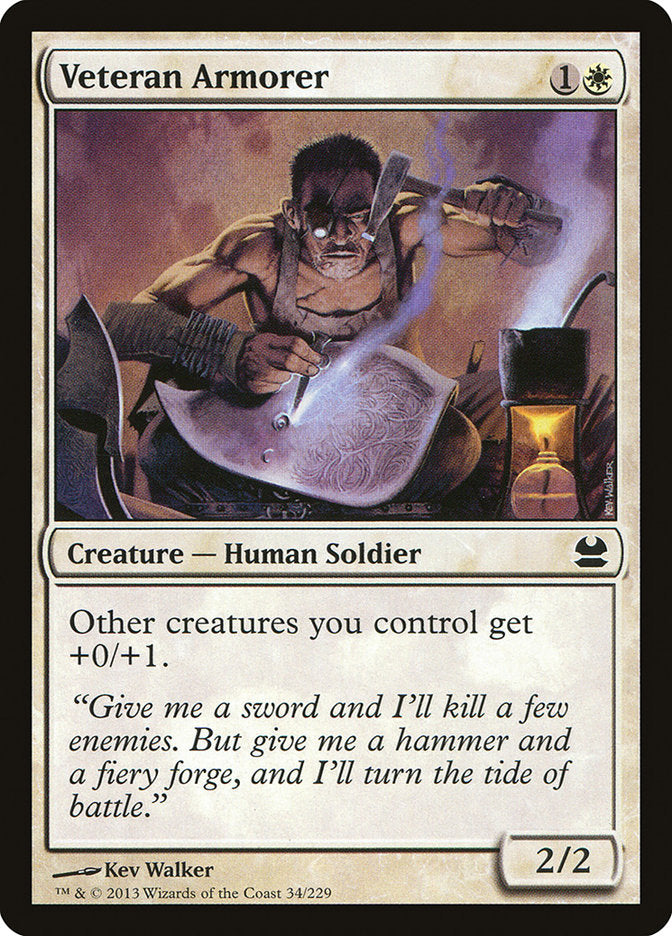 Veteran Armorer [Modern Masters] | Black Swamp Games