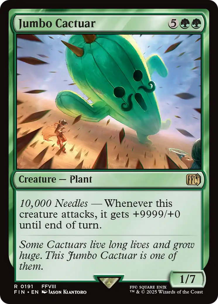 Jumbo Cactuar [FINAL FANTASY] | Black Swamp Games