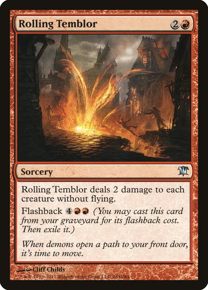 Rolling Temblor [Innistrad] | Black Swamp Games