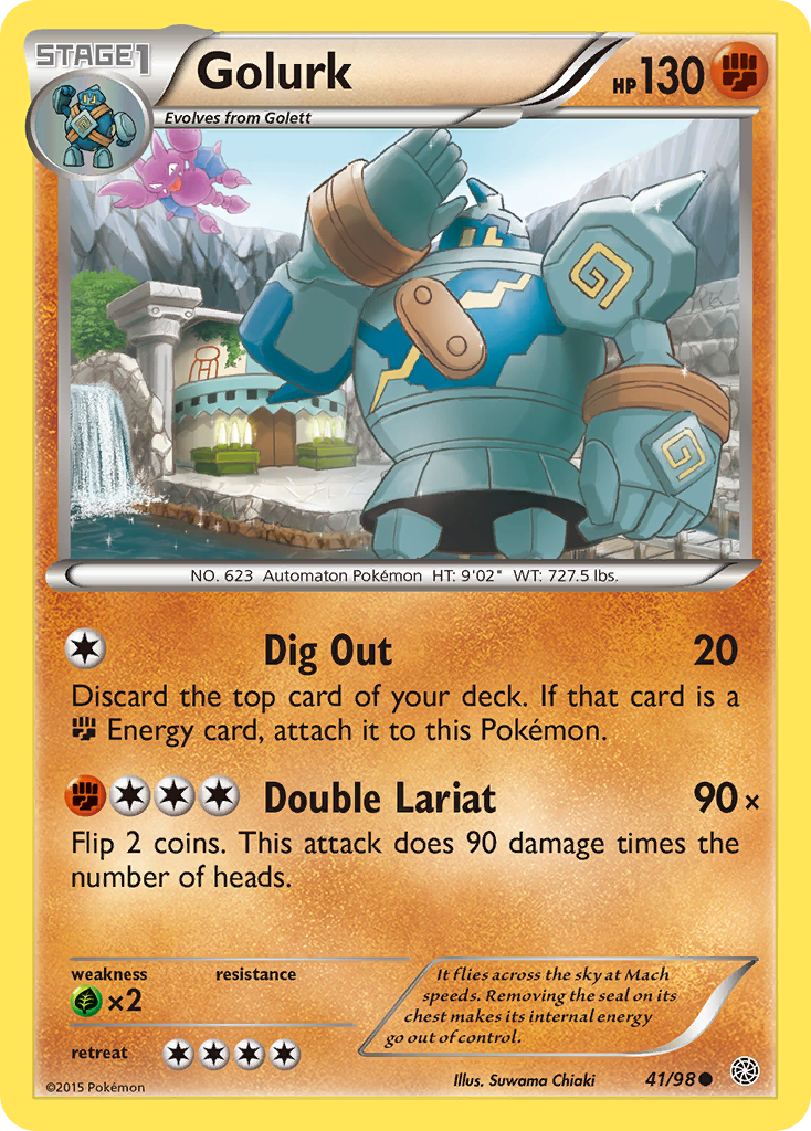 Golurk (41/98) [XY: Ancient Origins] | Black Swamp Games